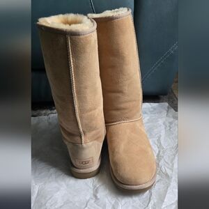 UGG Australia Sand Classic Tall II Boot Size 10 Women's Shoes Suede Boots